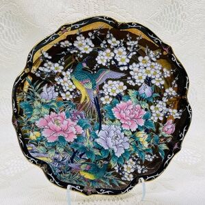 Ming Dynasty Vintage Collector's Plate by Heritage Mint Japan